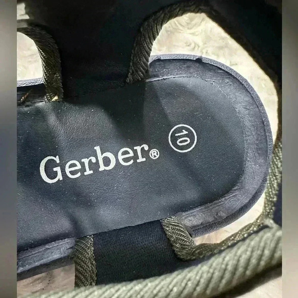 Gerber Boys Caged Grey Athletic Sandals - Picture 9 of 12